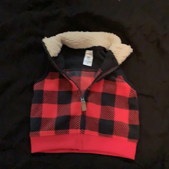 Plaid vest jacket - Picture 2 of 3